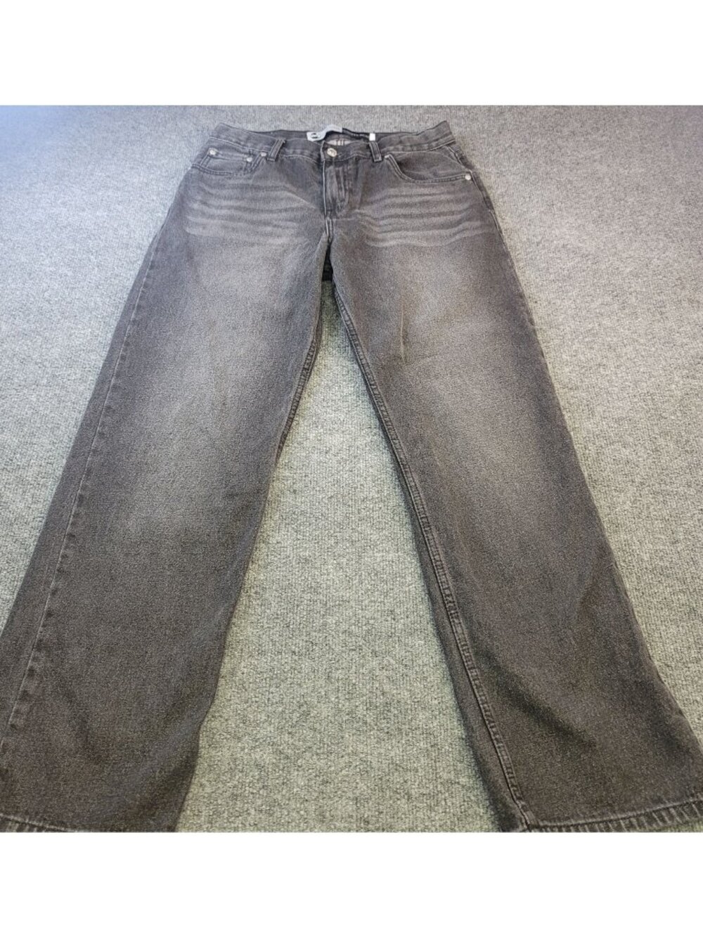 Levis Silvertab Stay Loose Womens Jeans 20 Black Denim Y2K Streetwear Grunge